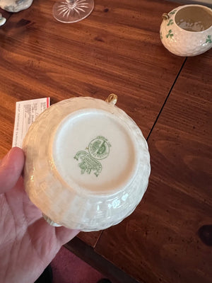 Belleek Cream & Sugar