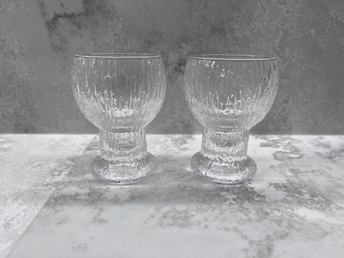 2 KEKKERIT by Timo Sarpaneva Iittala Glasses