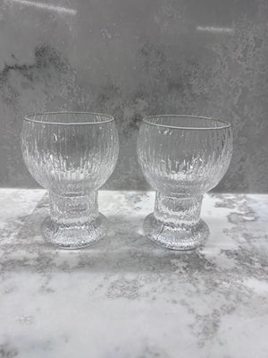 2 KEKKERIT by Timo Sarpaneva Iittala Glasses