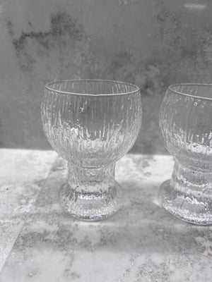 2 KEKKERIT by Timo Sarpaneva Iittala Glasses