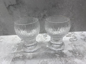 2 KEKKERIT by Timo Sarpaneva Iittala Glasses