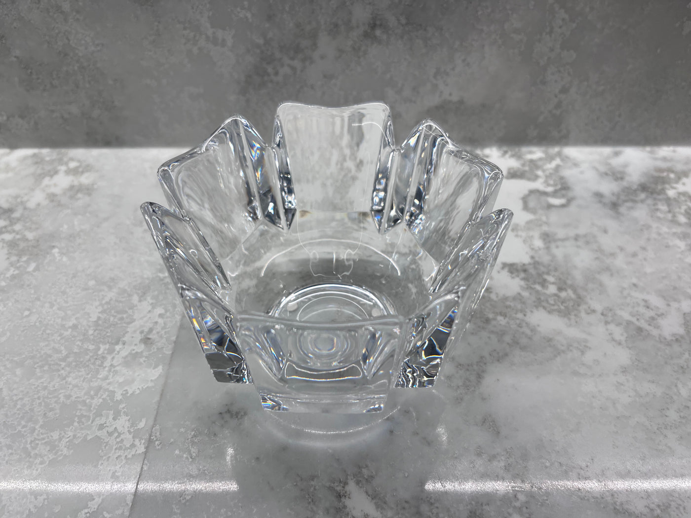 Orrefors Sweden Crystal “Corona” Bowl – Sell My Stuff Canada