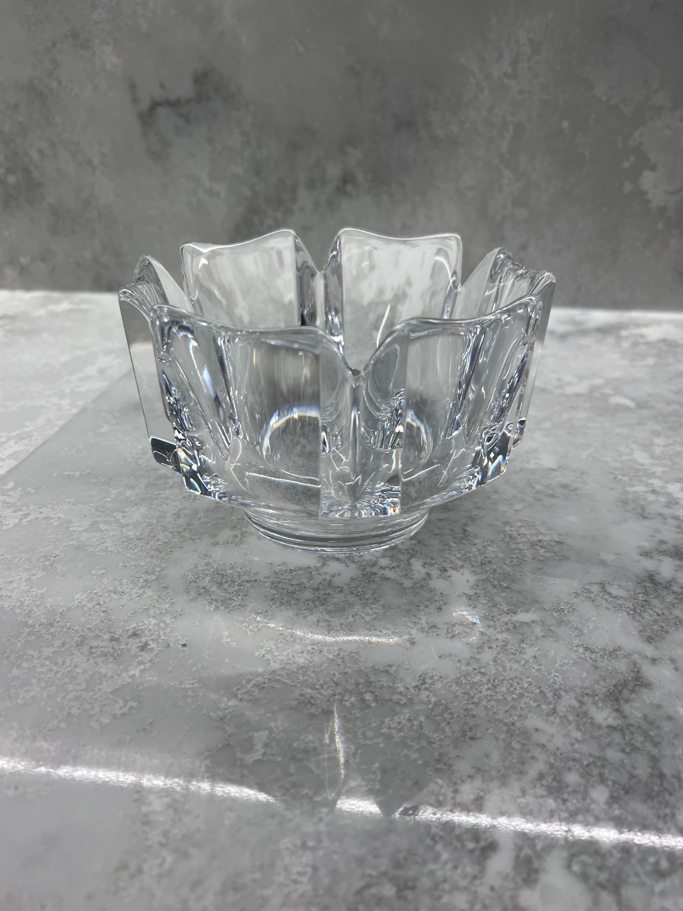 Orrefors Sweden Crystal “Corona” Bowl – Sell My Stuff Canada