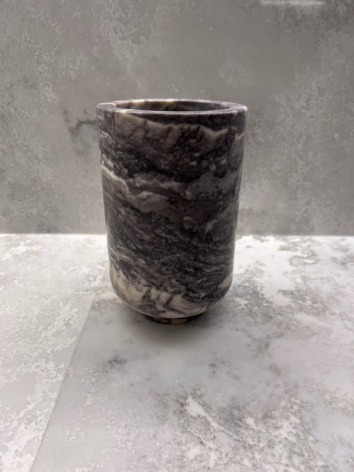 *BRAND NEW CB2 BRIX GREY LEVANTO MARBLE WINE CHILLER (*Retail value $70)