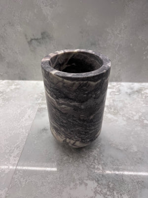 *BRAND NEW CB2 BRIX GREY LEVANTO MARBLE WINE CHILLER (*Retail value $70)