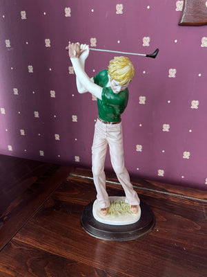 Gentleman's Court Golfer Figurine