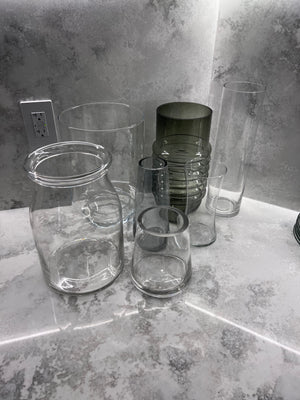*BRAND NEW Miscellaneous Glass Vase Lot