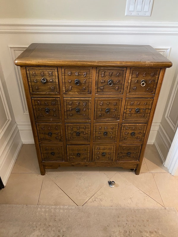 Oriental Cabinet with 16 Drawers