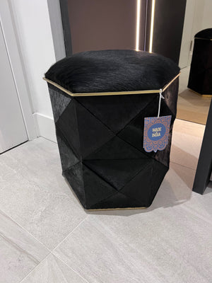 *BRAND NEW Sunpan Black Ashanti Storage Ottoman (*Retail value $1,199)