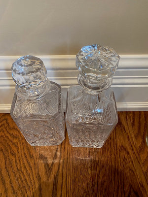2 Crystal Decanters