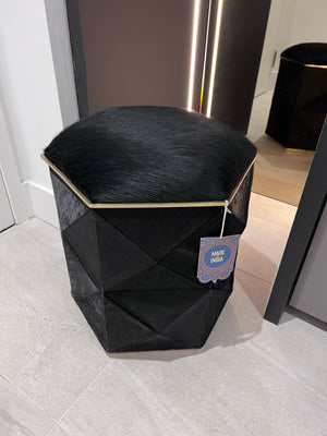 *BRAND NEW Sunpan Black Ashanti Storage Ottoman (*Retail value $1,199)