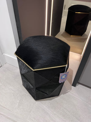 *BRAND NEW Sunpan Black Ashanti Storage Ottoman (*Retail value $1,199)