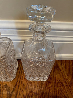 2 Crystal Decanters