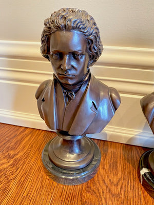 2 Resin "Bust" Small Statues