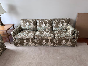 Vintage Down Filled Custom Made Sofa