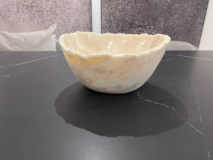 *BRAND NEW CB2 Onyx Raw Edge Bowl (*Retail value $189)