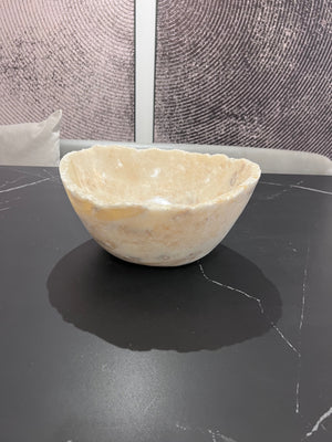 *BRAND NEW CB2 Onyx Raw Edge Bowl (*Retail value $189)