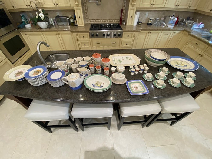 Large Miscellaneous Wedgwood "Sarah's Garden" Lot