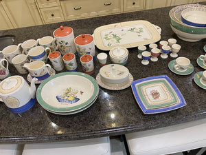 Large Miscellaneous Wedgwood "Sarah's Garden" Lot