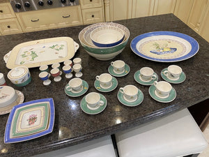 Large Miscellaneous Wedgwood "Sarah's Garden" Lot