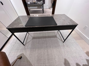 *BRAND NEW Sunpan Lanka Grey Marble Top Console Table/Desk (*Retail value $2,499)