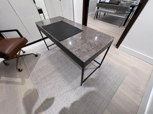 *BRAND NEW Sunpan Lanka Grey Marble Top Console Table/Desk (*Retail value $2,499)
