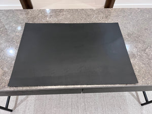 *BRAND NEW CB2 REIN BLACK LEATHER BLOTTER (*Retail value $139)