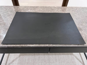 *BRAND NEW CB2 REIN BLACK LEATHER BLOTTER (*Retail value $139)