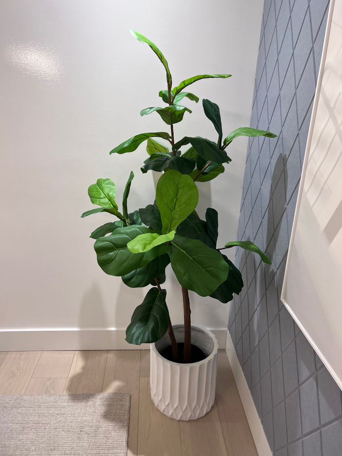 Pottery Barn Faux Potted Fiddle Leaf Fig Tree (*Retail value $400)