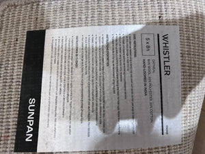 *BRAND NEW Sunpan Whistler Oatmeal 60% Wool Hand-Loomed- 5x8ft (*Retail value $749)