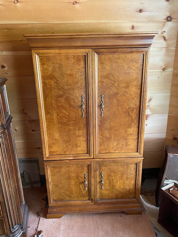 Thomasville Burled Wood Armoire