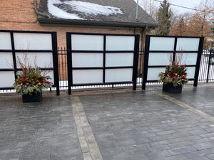 Pair of Large Outdoor Planters