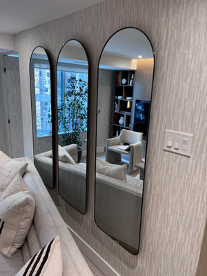 *BRAND NEW 3 Umbra Hubba Arched Leaning Mirrors (*Retail value $555)