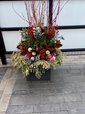 Pair of Large Outdoor Planters