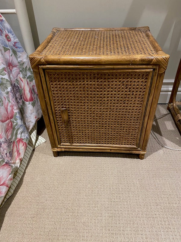 Cane Side Table # 1