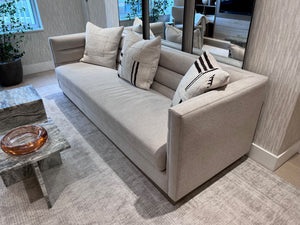 *BRAND NEW Sunpan Talbot Sofa + 3 Kelly Wearstler Cushions (*Retail value $5,000)
