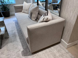 *BRAND NEW Sunpan Talbot Sofa + 3 Kelly Wearstler Cushions (*Retail value $5,000)