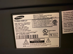 Samsung PN42A450P1D 42'' Plasma T.V.