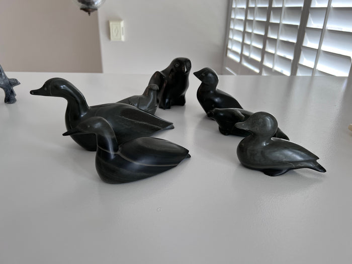 6 Soapstone Carvings
