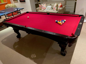 'Authentic Dynamic Billiard' 8ft Aurora Pool Table in Espresso Finish