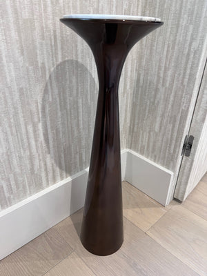 *BRAND NEW West Elm Silhouette Drink Table, Marble/Bronzed Metal (*Retail value $149)