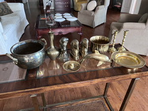 Brass Decor Lot (Made in Holland and India)