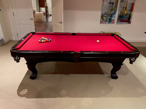 'Authentic Dynamic Billiard' 8ft Aurora Pool Table in Espresso Finish