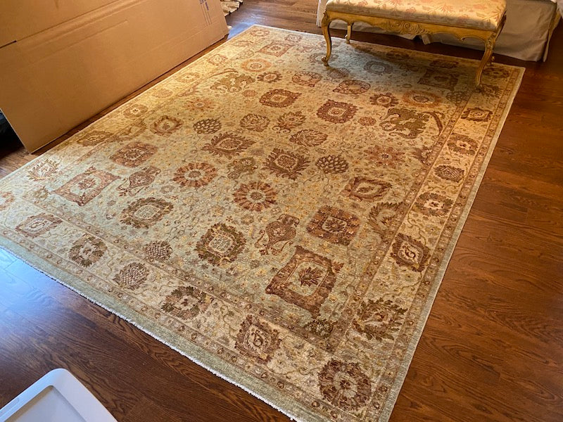 ELTE 100 Wool Rug, Made in Pakistan 8x10 Sell My Stuff Canada