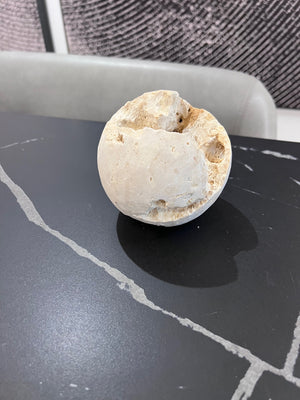 *BRAND NEW CB2 Limestone Sphere (*Retail value $55)