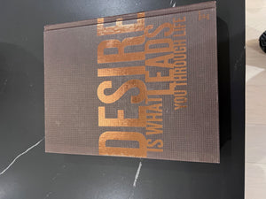 *BRAND NEW OBJECTS OF DESIRE: DESIRE IS WHAT LEADS YOU THROUGH LIFE- Hardcover Book (*Retail value $60)