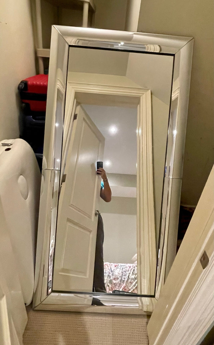 Silver Floor Mirror from ELTE
