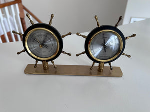 Decor- Aggrometer Ship's Wheel Design