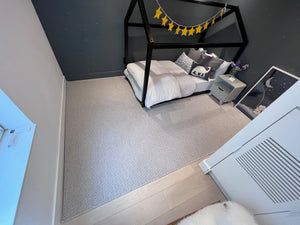 *BRAND NEW High Line Rugs 99215 6001, 100% Wool  Grey Rug made in Belgium (*Retail value $959)