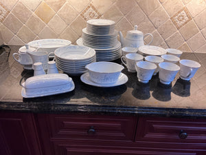 Contemporary Fine China by Noritake- Carolyn 2693- Service for 8